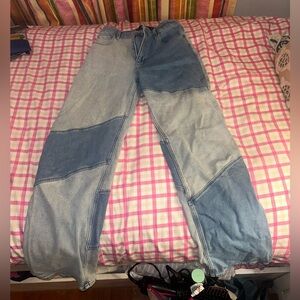 Patch work Jeans super soft denim !